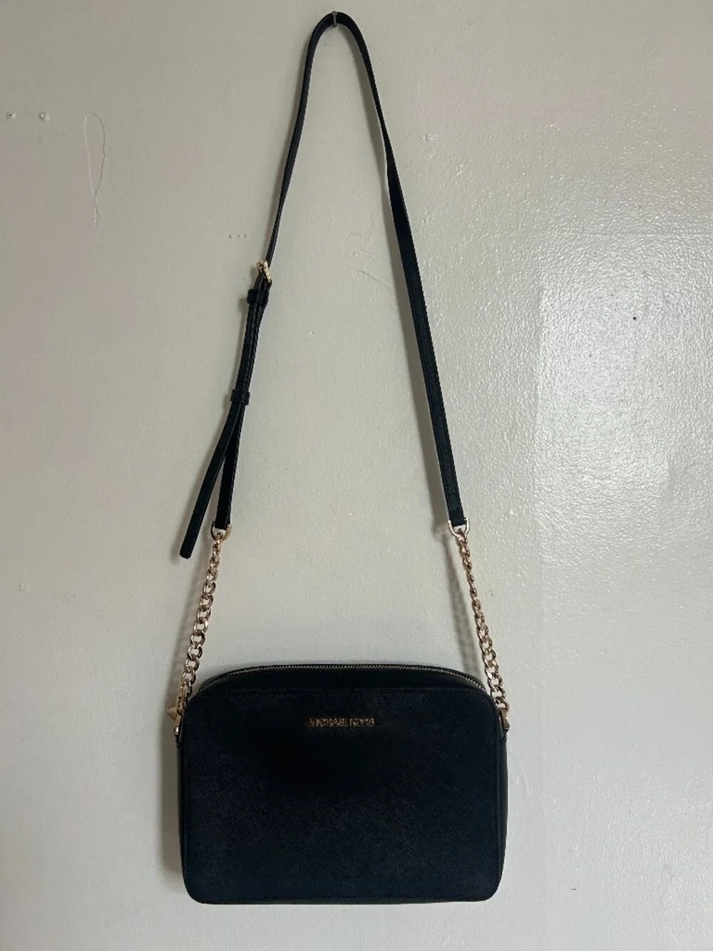 Michael Kors Gold Chain Crossbody Bag